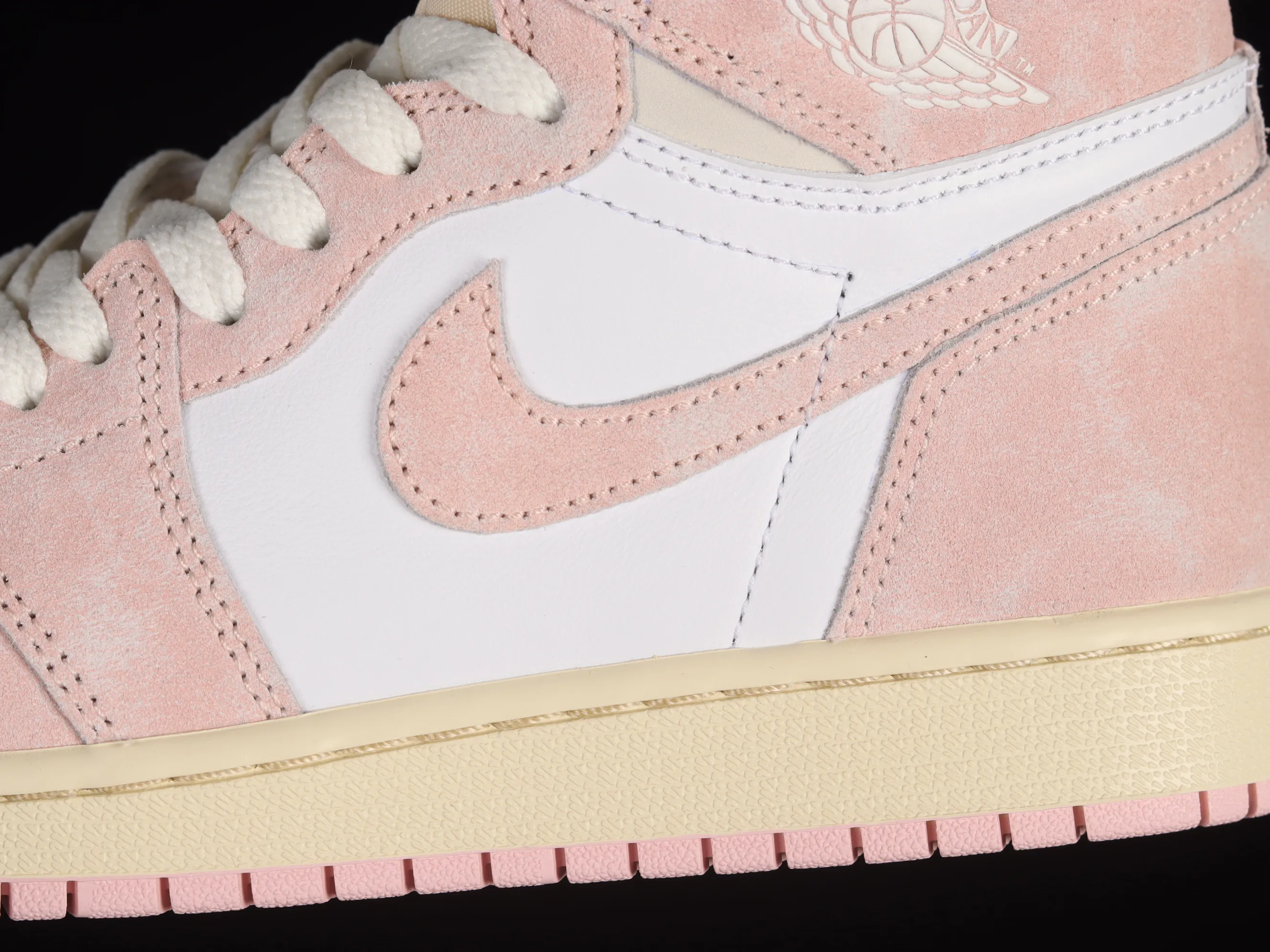 All categories Air Jordan Jordan series basketball shoes Air Jordan 1 High P version Air Jordan 1 High OG "Washed Pink" AJ1 Joe 1 washed pink high-top basketball shoes FD2596-600